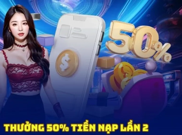Khuyến Mãi Nạp Lần 2 Tặng 50% Tại AE888 Cơ Hội Vàng Nhân Đôi Tài Khoản Ngay
